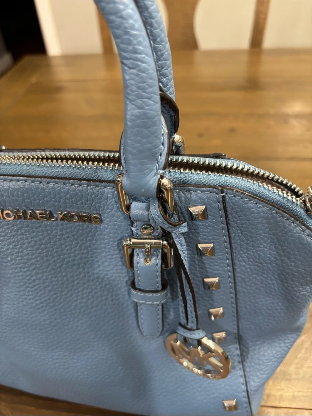 Michael Kors Ciara Studded Satchel